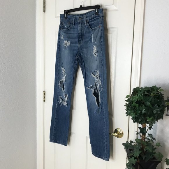 🚶🏻‍♂️Levi's 522 Jeans | Denim | Size 29 x 30 - Picture 2 of 10